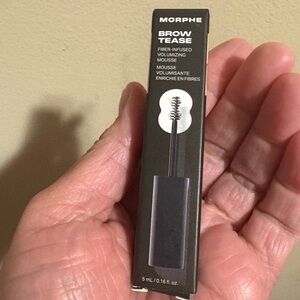 Morphe Brow Tease Volumizing Mousse -in CHOCOLATE MOUSSE Brand New Never Opened